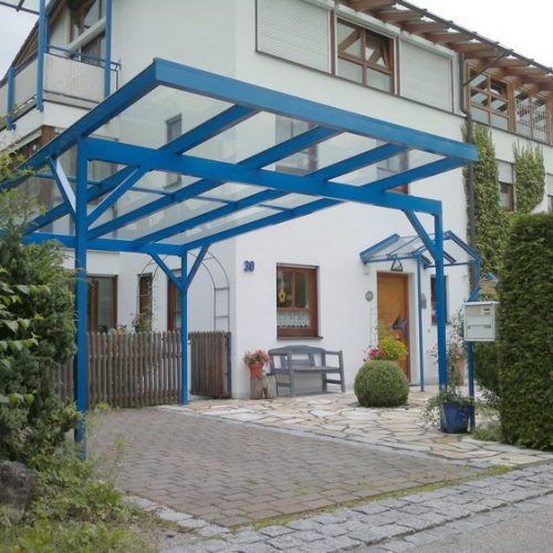 Carport aus Aluminium von Stefan Lutz Überdachungen