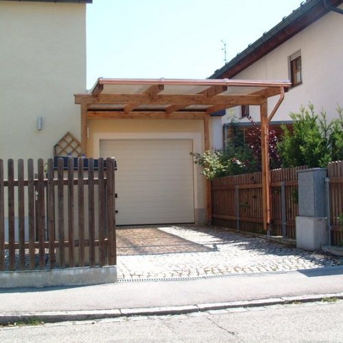 Carport aus Holz von Stefan Lutz Überdachungen in München