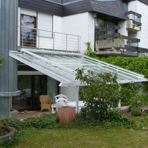 Terrassendach aus Aluminium