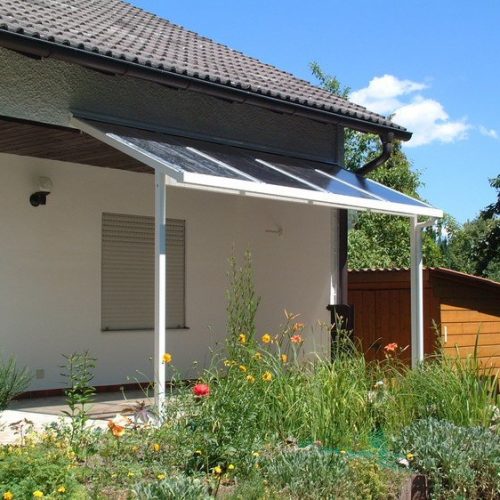 kleines Terrassendach aus Aluminium