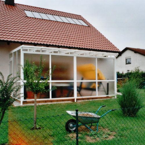 Wintergarten mit Sichtschutzglas von Stefan Lutz Überdachungen