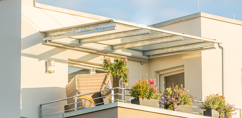 Terrassenüberdachung reinigen 